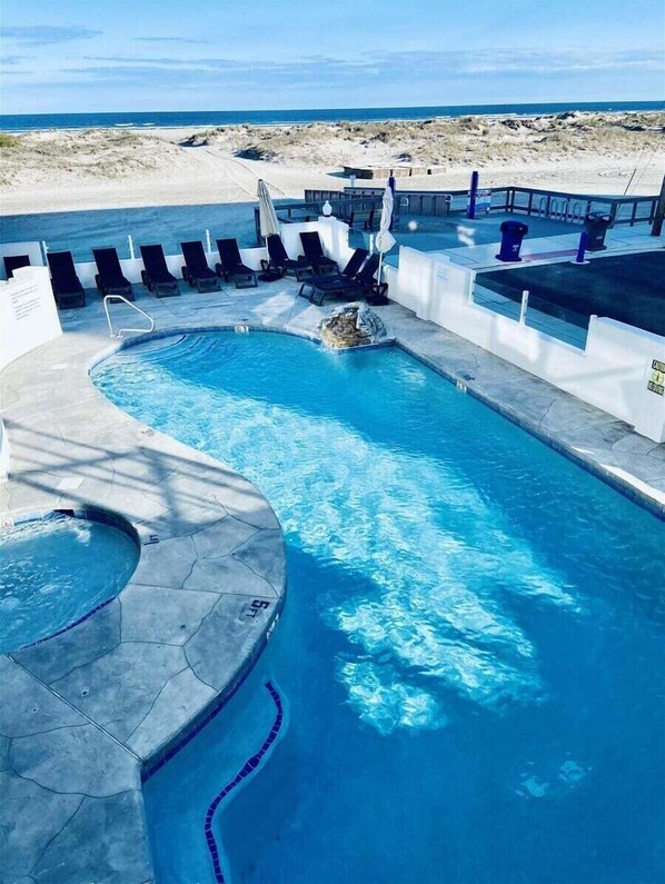 Una piscina climatizada