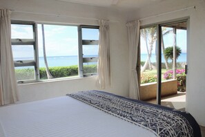 3 bedrooms, in-room safe, iron/ironing board, free WiFi - Menehune Shores #118 – Ground Floor Convenience with Direct Beach Access (Kihei, Maui)