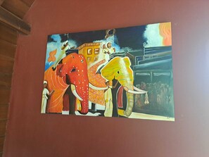 Habitación triple familiar, balcón, vistas a la piscina | Wifi gratis