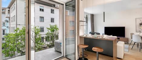 Family Apartment, 1 Bedroom, Balcony (Novos Contrada 5 204 with Balcony for) | View from property