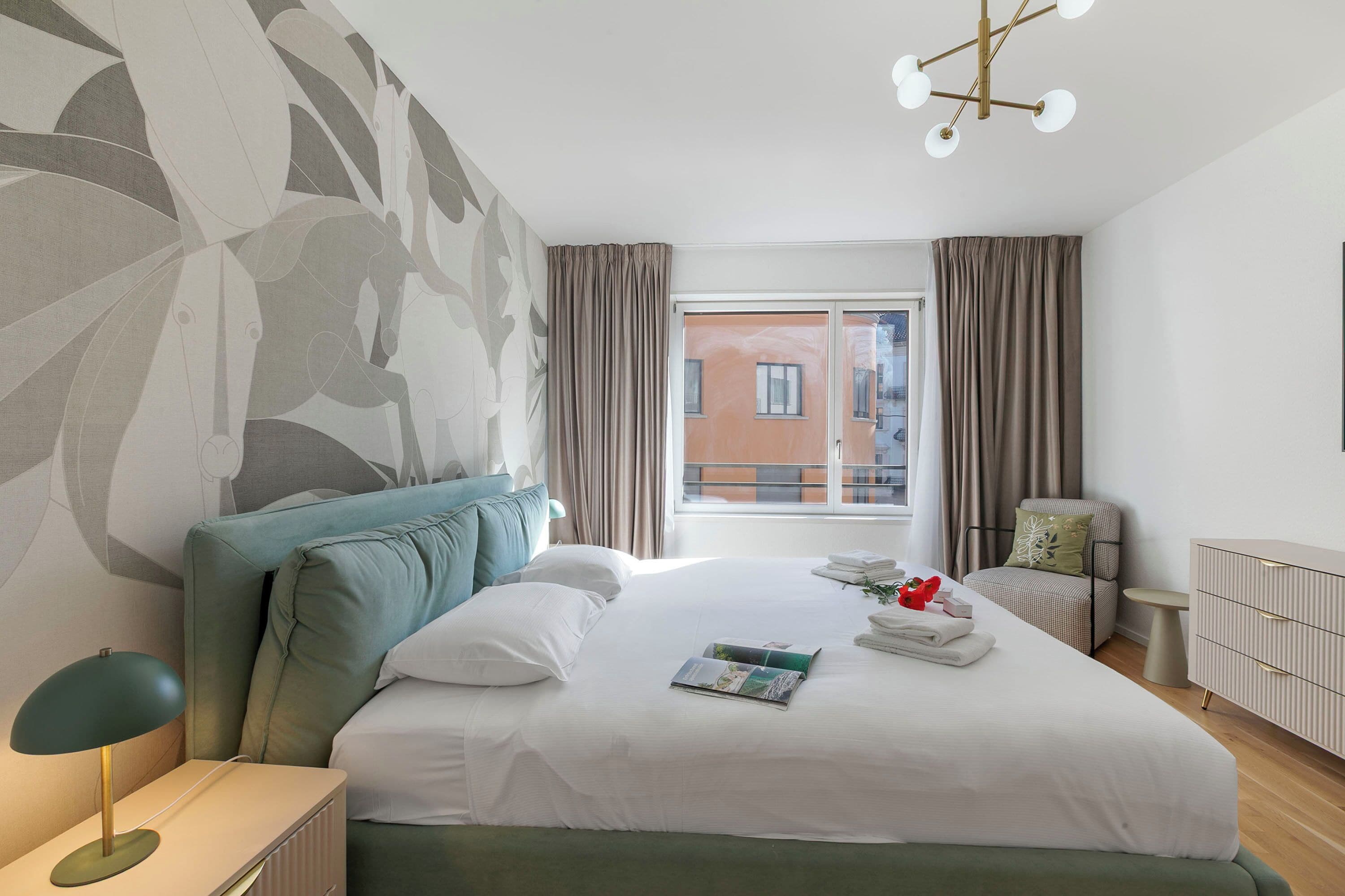 1 bedroom, laptop workspace, iron/ironing board, free WiFi