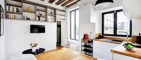 1 chambre, fer et planche Ă repasser, accĂšs Internet, draps fournis