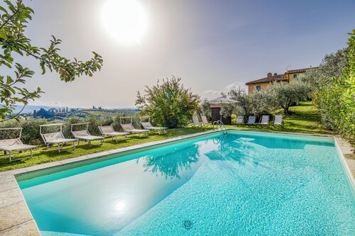Villa Salivolpe Amazing Chianti View