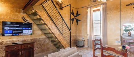 Family Room, Multiple Bedrooms (Ta'Battista B&B with pool) | Living area