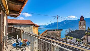 Familienapartment, Mehrere Schlafzimmer (Bel Panorama 1) | Balkon