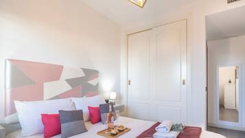 Family Apartment, Multiple Bedrooms, 2 Bathrooms, Mountainside (Riviera direct pool access) | 2 bedrooms, laptop workspace, iron/ironing board, free WiFi