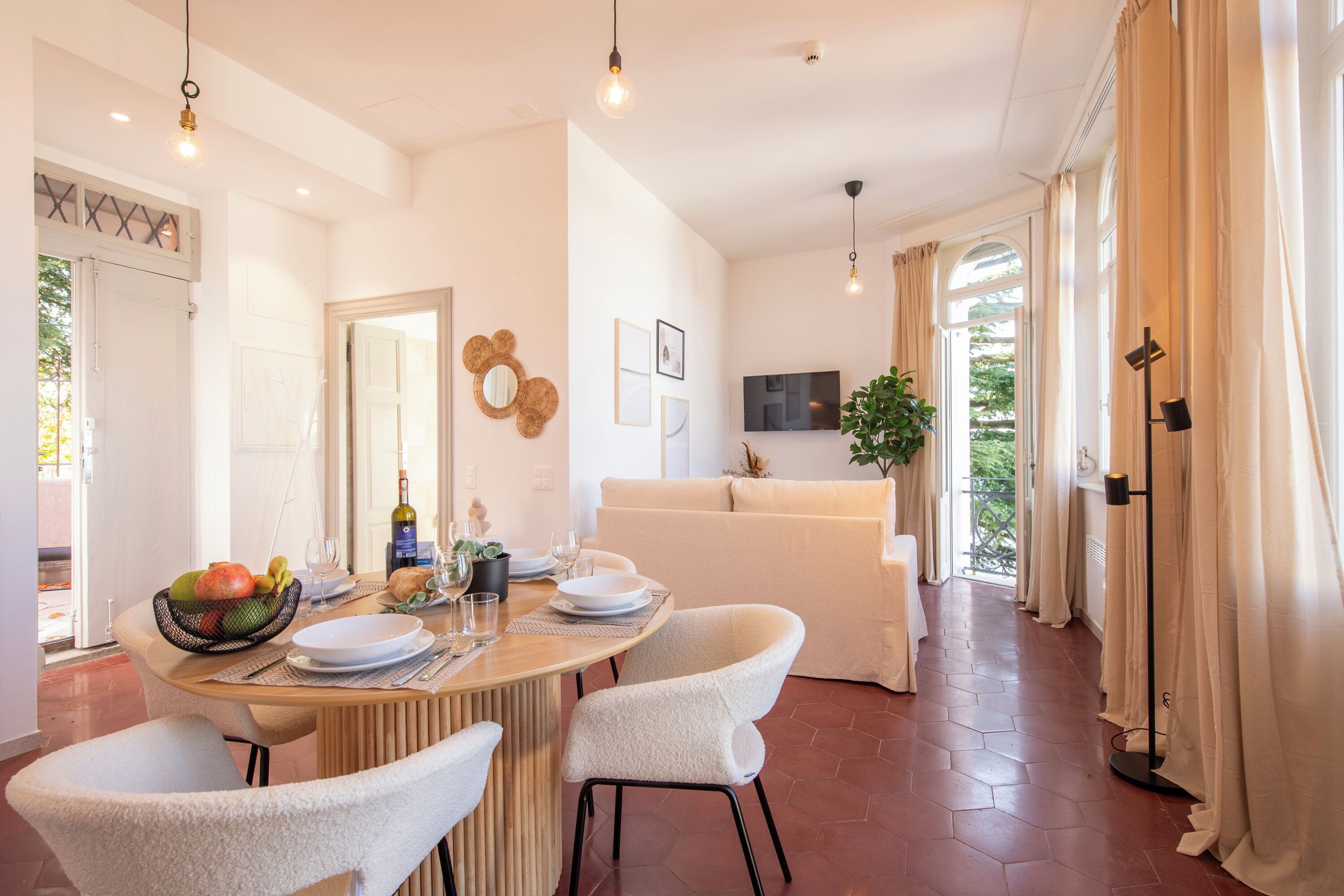 Appartement Standard, plusieurs chambres, côté montagne (Tesori Della Vetta Pom Rose) | Coin séjour