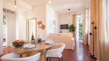 Appartement Standard, plusieurs chambres, cÎté montagne (Tesori Della Vetta Pom Rose) | Coin séjour