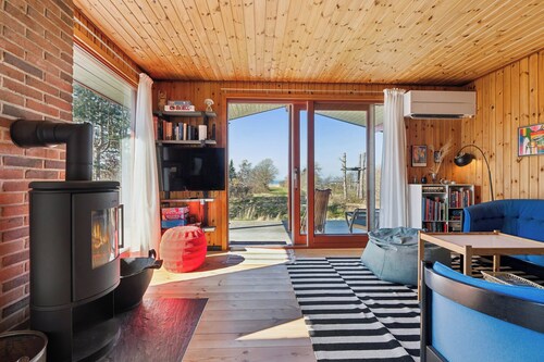 Cozy cottage with a beautiful view.