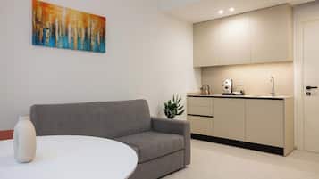 Deluxe apartman | Privát konyha | Elektromos vízforraló