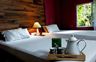 Wifi gratis y ropa de cama