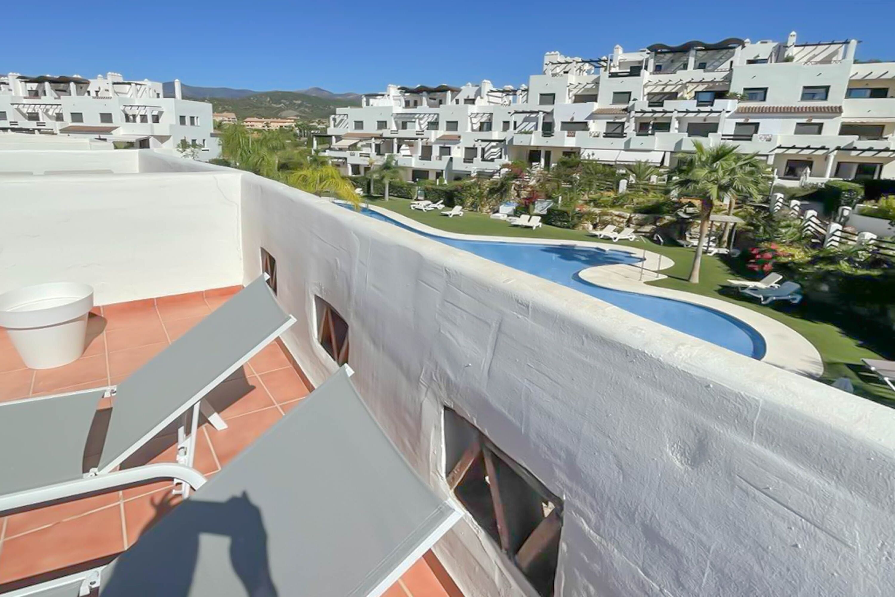 Seasonal outdoor pool