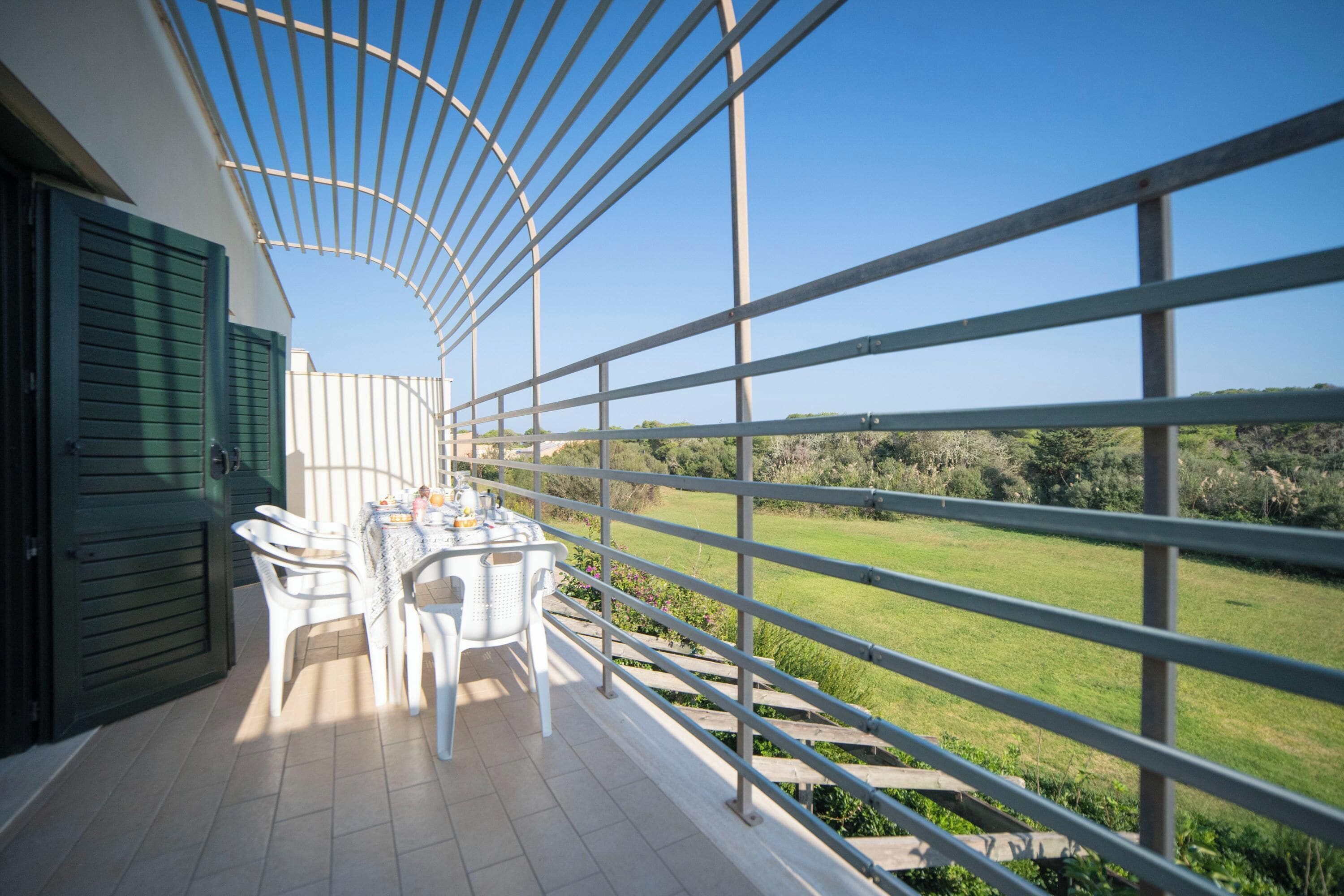 Family Apartment, Multiple Bedrooms, Sea Facing (Alba Apartment 2 with Pool and Sea) | Terrace/patio