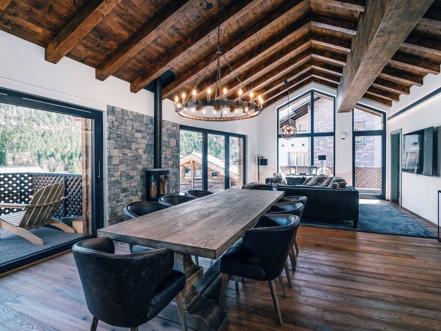 Luxury-Penthouse, Bergblick (private Sauna) | Hochwertige Bettwaren, schallisolierte Zimmer, kostenloses WLAN