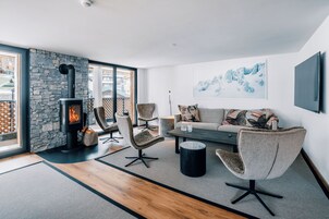 65-inch Smart TV with cable channels