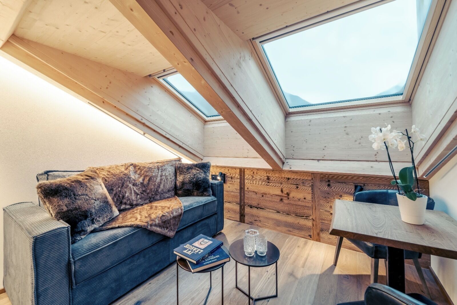 Deluxe-Studio, Bergblick | Wohnbereich