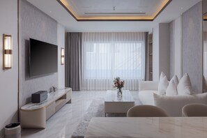 Signature Studio Suite | Living area | 40-inch LCD TV with digital channels - LA PLANTE SIEM REAP (Siem Reap)