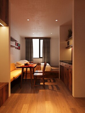 Egyptian cotton sheets, premium bedding, memory-foam beds, desk - HOME KEY Residence in Center (Hanoi)
