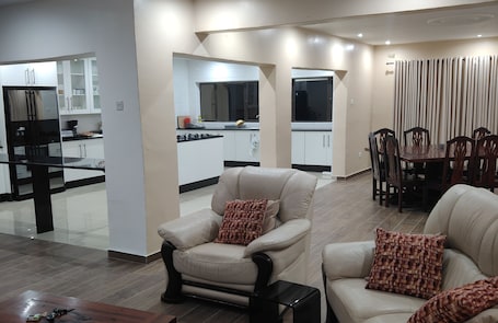 Deluxe Double Room, Patio, Garden View | Living area. Silver Moon Guest House