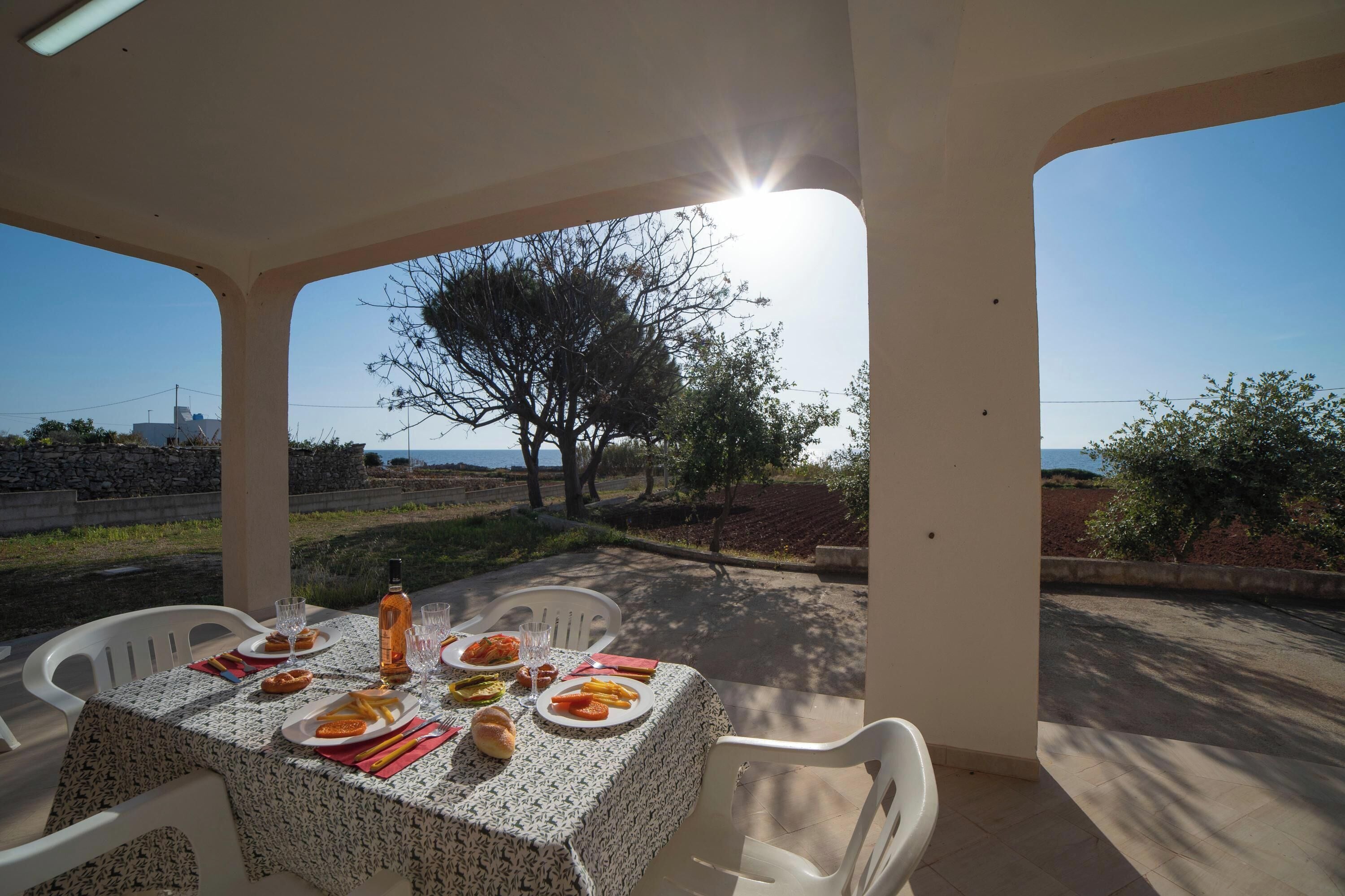 Apartament estàndard, diversos dormitoris (La Conchiglia di Torre Vado With Sea) | Servei de restauració a l'aire lliure
