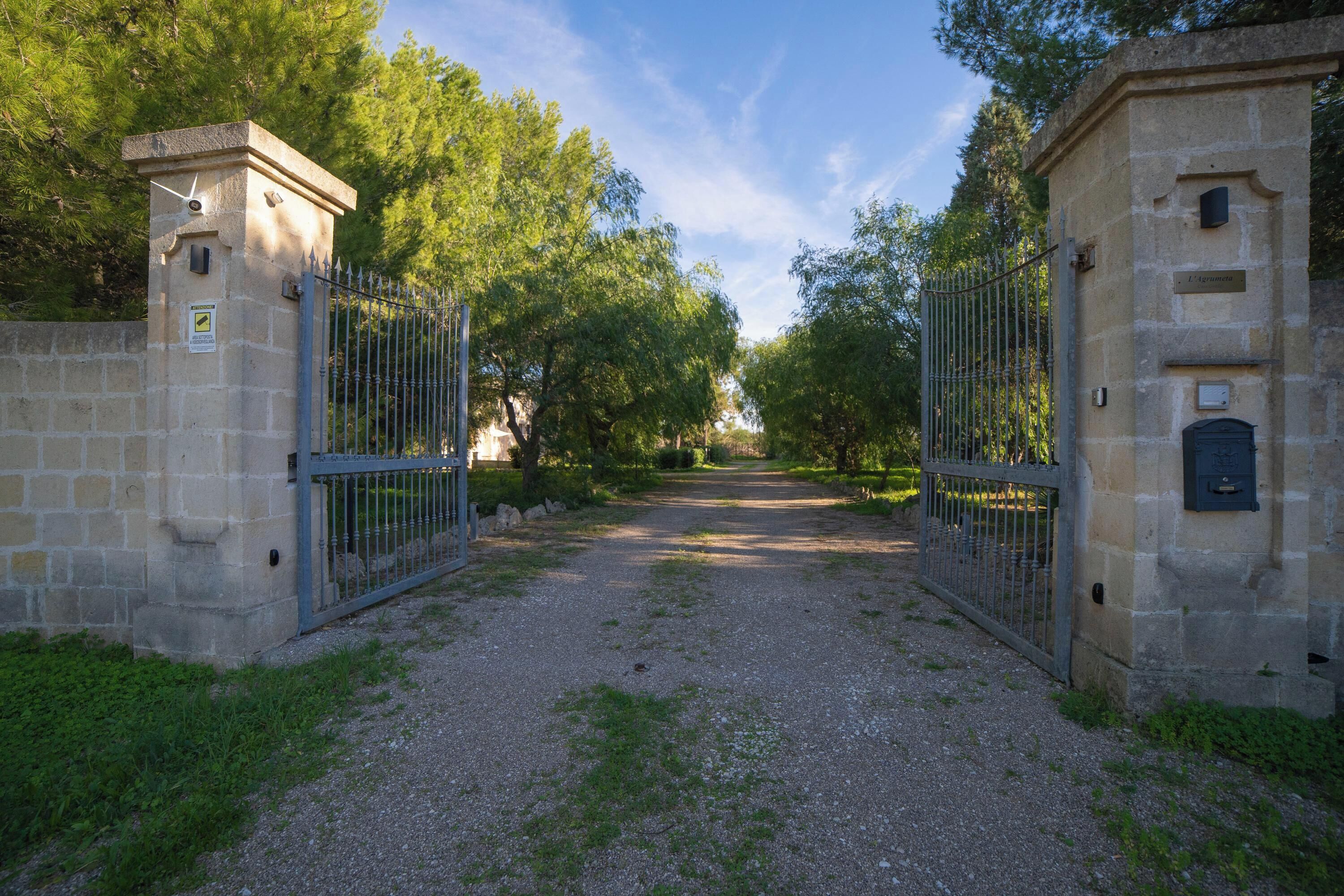 Enceinte de l’hébergement