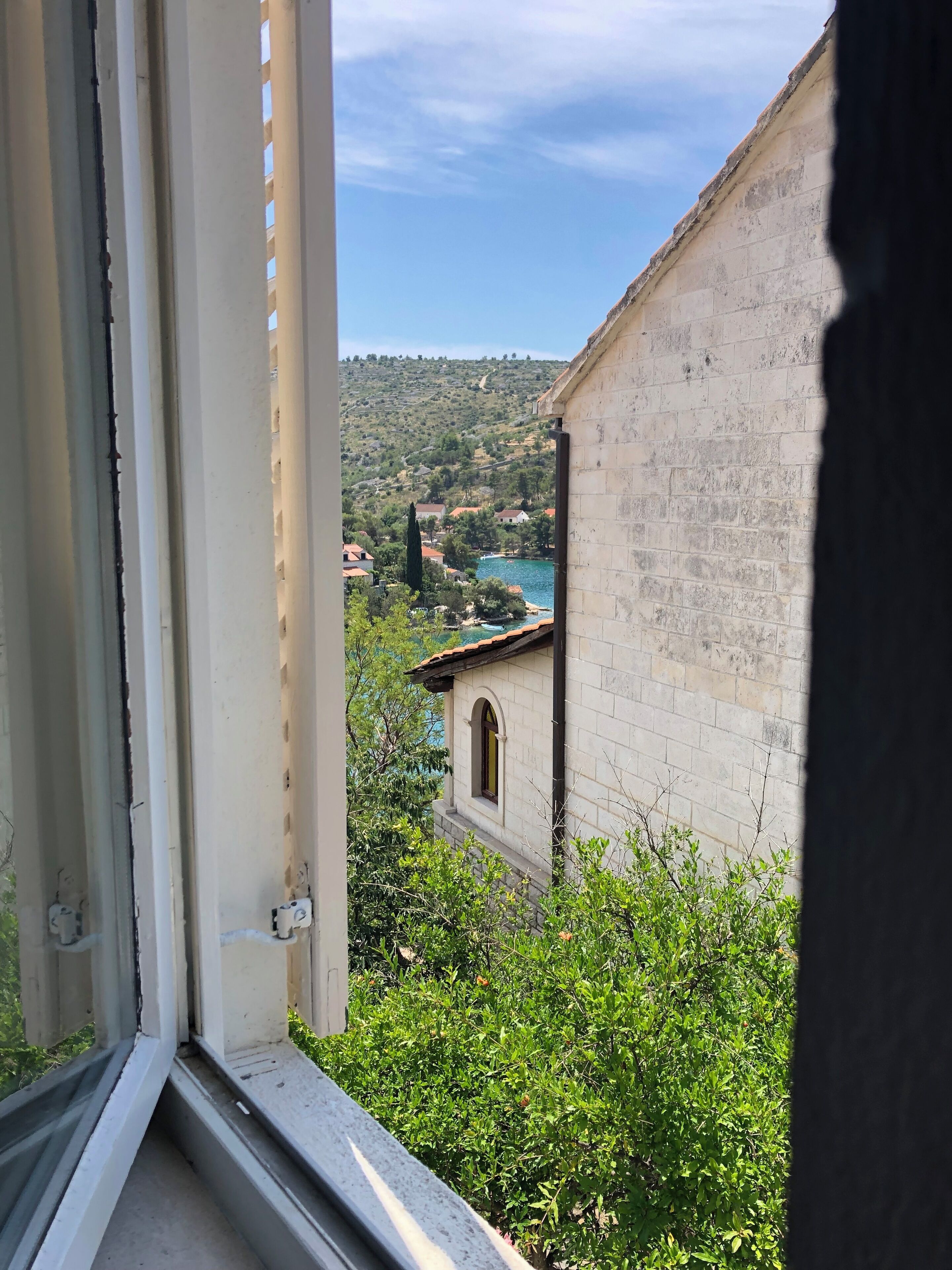 Façana frontal de l'allotjament