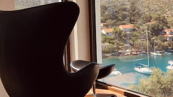 Apartemen Deluks, Bebas Asap Rokok, pemandangan laut | Interior