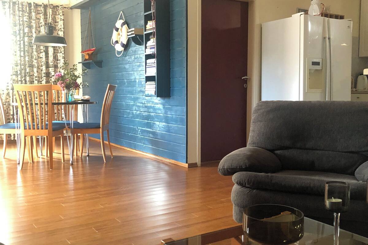 2 bedrooms, blackout curtains, iron/ironing board, free WiFi