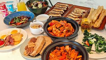 Frukostbuffé varje dag (CNY 138 per person)