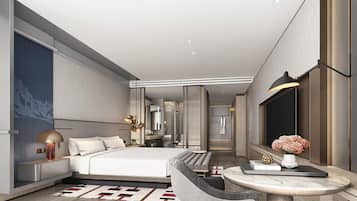 Down duvets, minibar, in-room safe, individually decorated