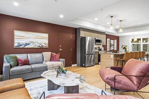 TV connectée, cheminée