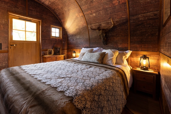 Cabin tiện nghi đơn giản | Minibar, truy cập Internet không dây miễn phí, bộ trải giường