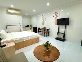 Departamento Deluxe, vista al patio | 1 habitación y wifi gratis 