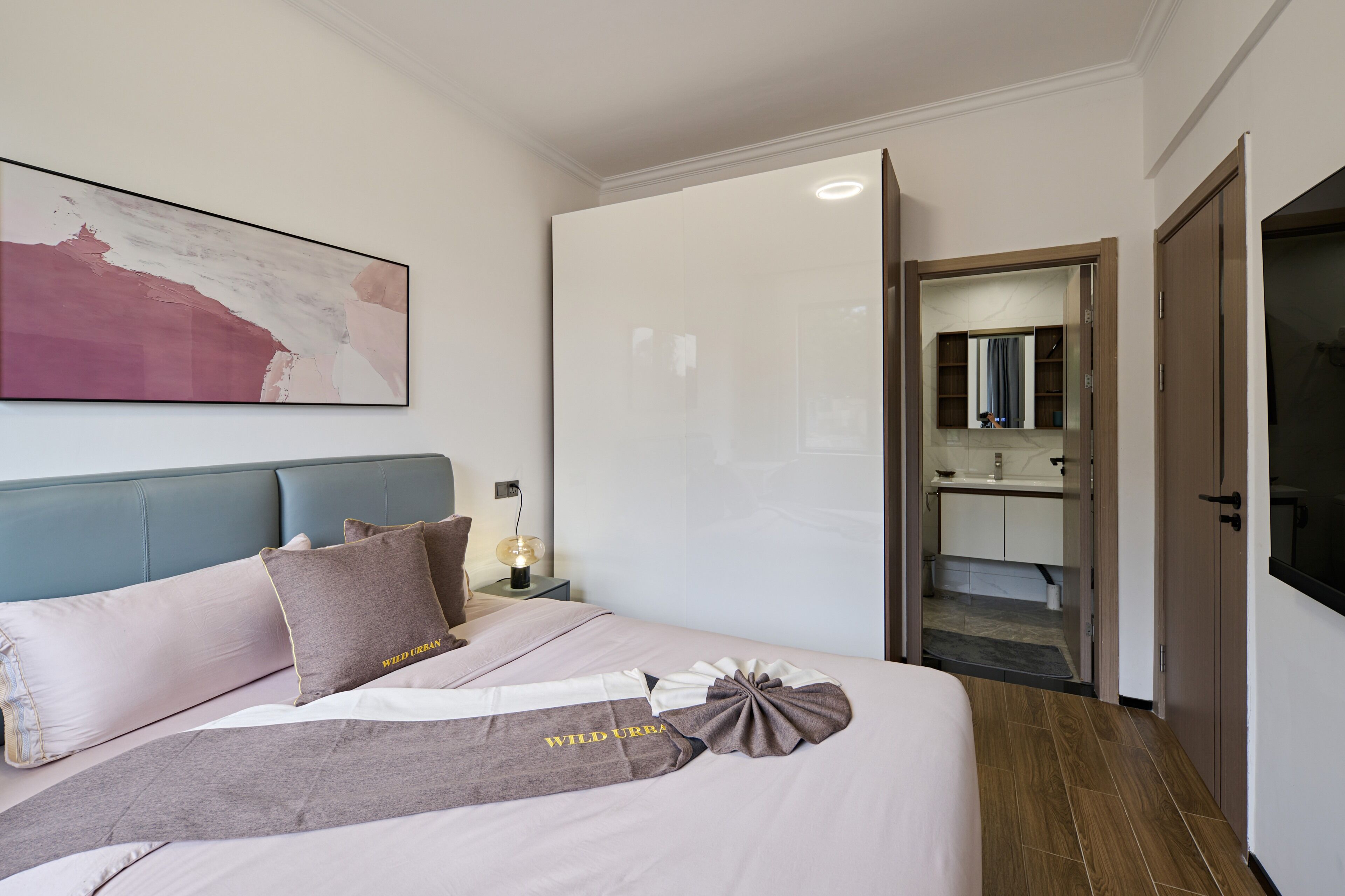 1 soveværelse, skrivebord, strygejern/strygebræt, Wi-Fi