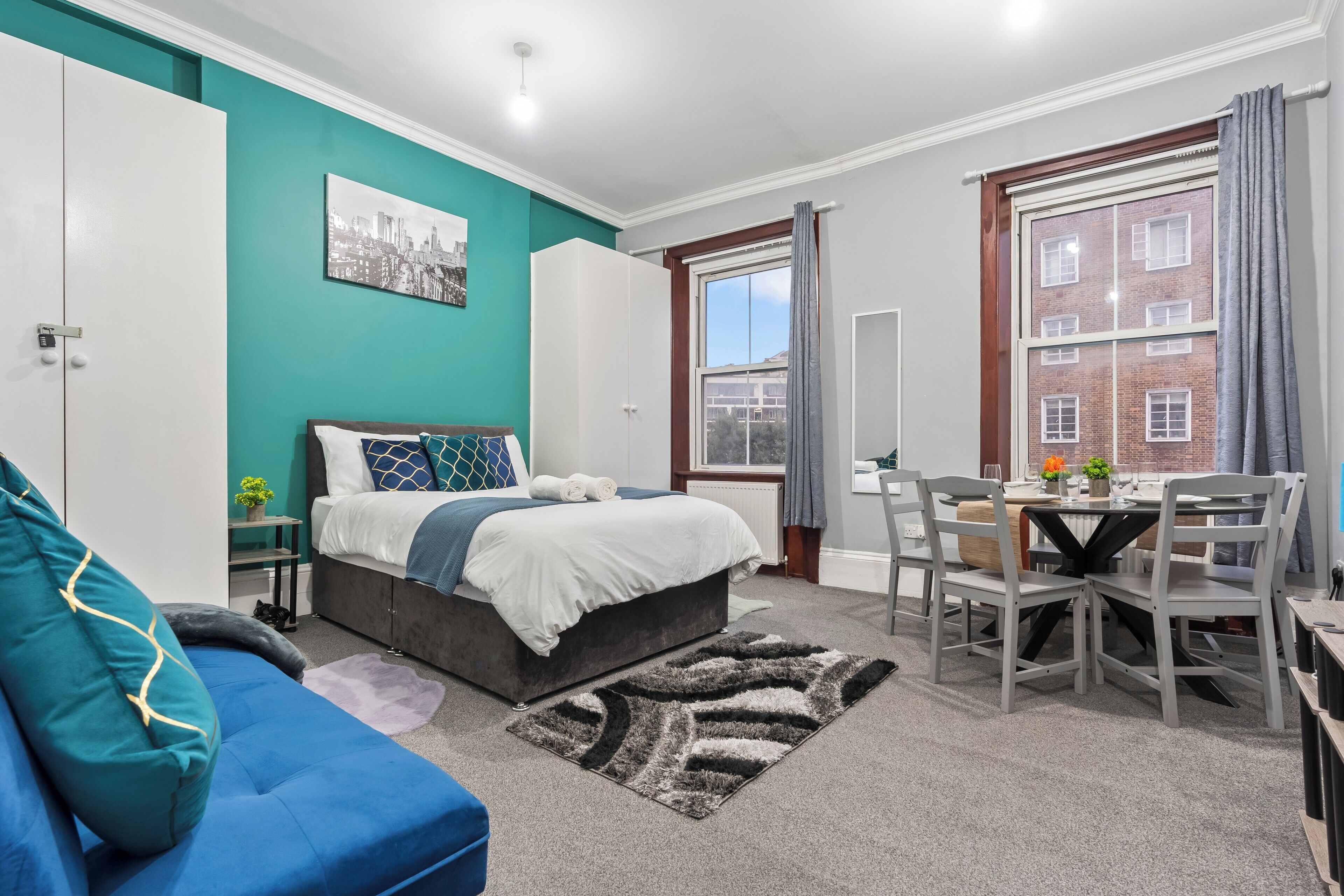 Departamento | 3 habitaciones, tabla de planchar con plancha y wifi gratis 