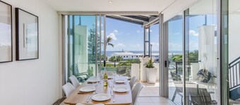 Luxury 3-bed oceanfront haven featuring a rooftop terrace with a private spa