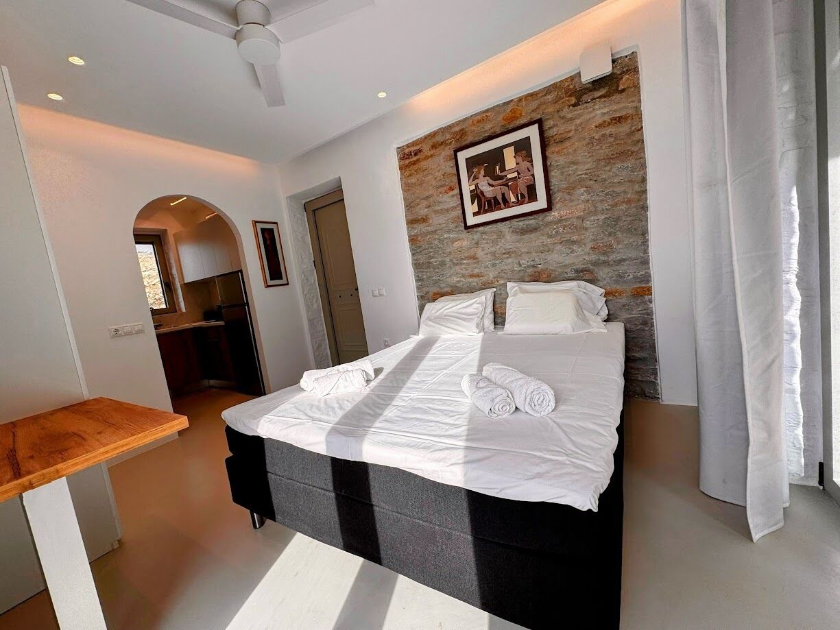 Studio, Sea View | Iron/ironing board, free WiFi