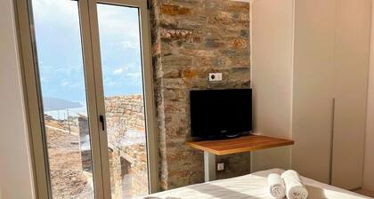 Tzia Stone Modern Studio with Sea View