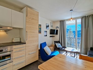 Interior - Spacious apartment 6 ppl, balcony, Flaine center (Flaine)