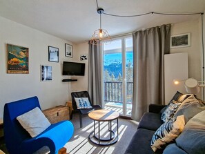 TV - Spacious apartment 6 ppl, balcony, Flaine center (Flaine)