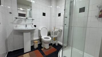 House | Bathroom | Shower, hair dryer, towels