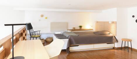 1 chambre, fer et planche à repasser, Wi-Fi, draps fournis