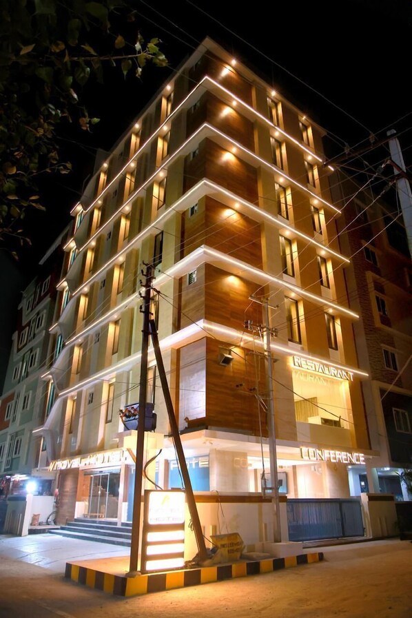 Façade de l’hébergement