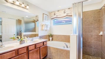 Shower, towels