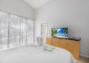 4 bedrooms, iron/ironing board, free WiFi, bed sheets - Disney Escape | 4BR Villa w/ Pool, Spa & Fun Games Room in Clermont (Clermont)