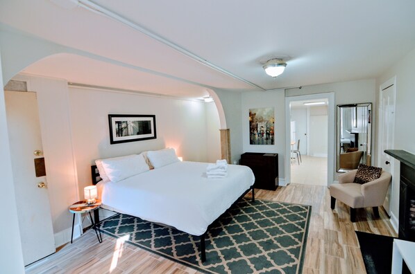 1 sovrum, strykjärn/strykbräda, wi-fi och sängkläder