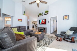 Smart TV, video games, books