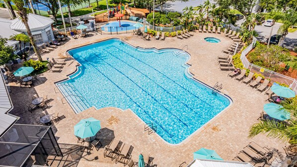 Una piscina climatizada