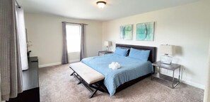 5 bedrooms, iron/ironing board, free WiFi, bed sheets