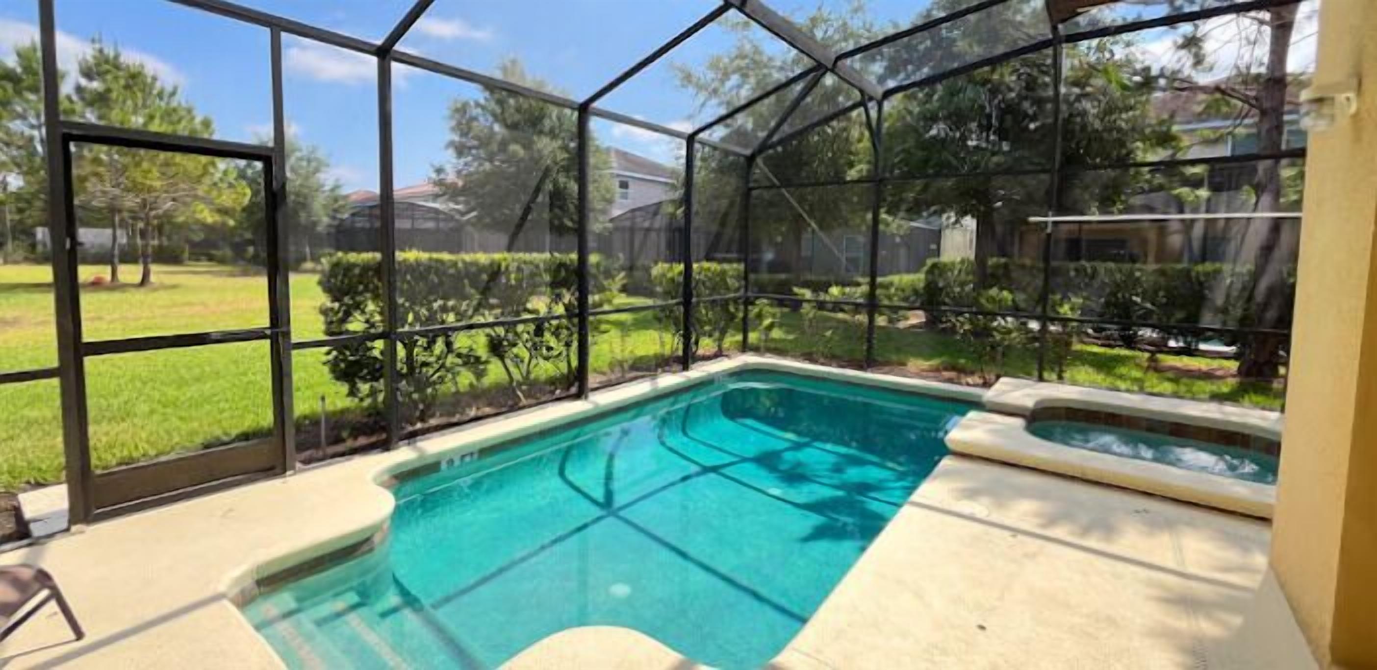 Soak in the peaceful vibes of your private pool and spa, perfect for sun-filled afternoons or quiet evenings.